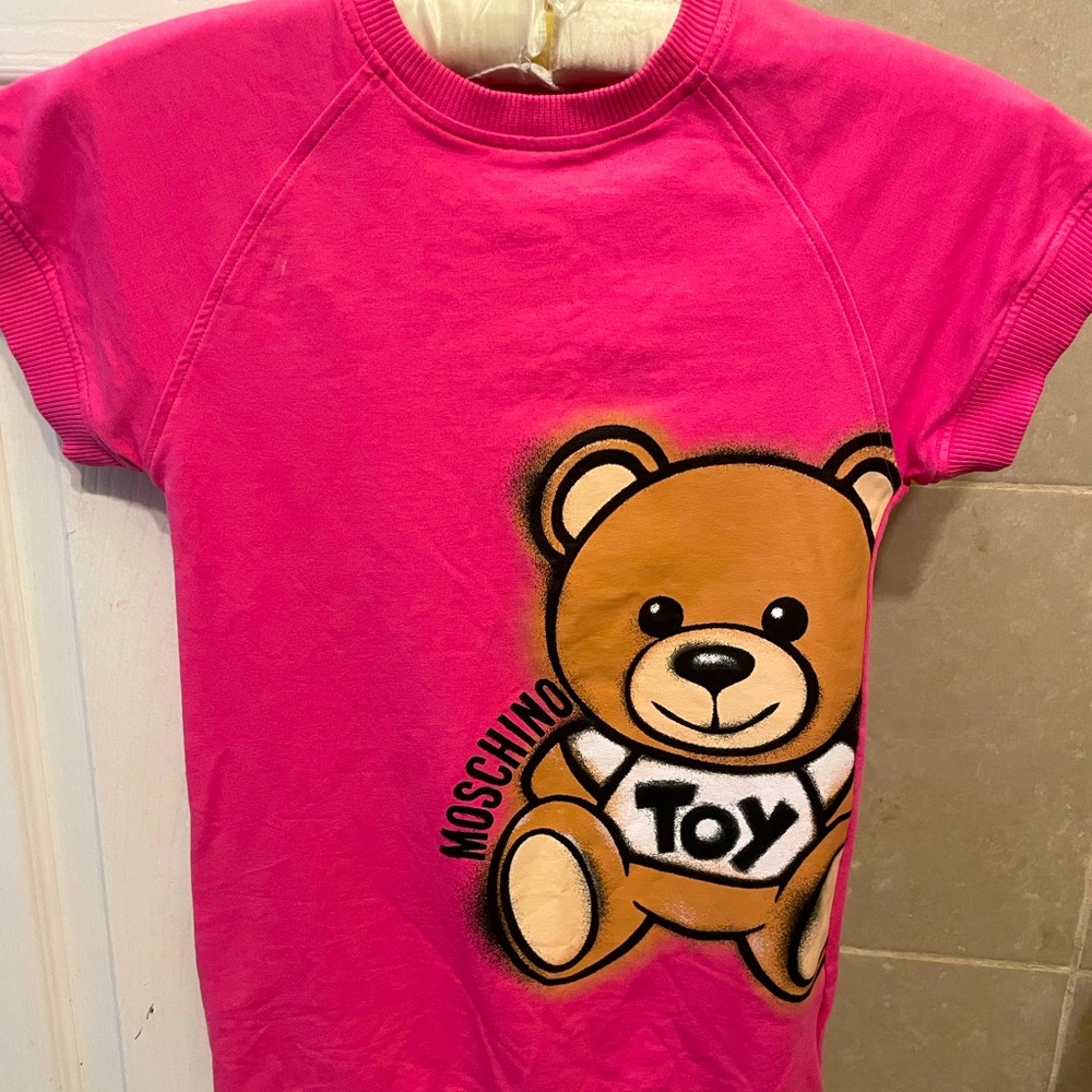 Little girl Moschino dress size 5